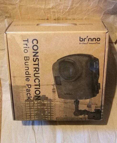 Trio bundle pack camera supraveghere constructii Brinno BCC2000 nou sigilat